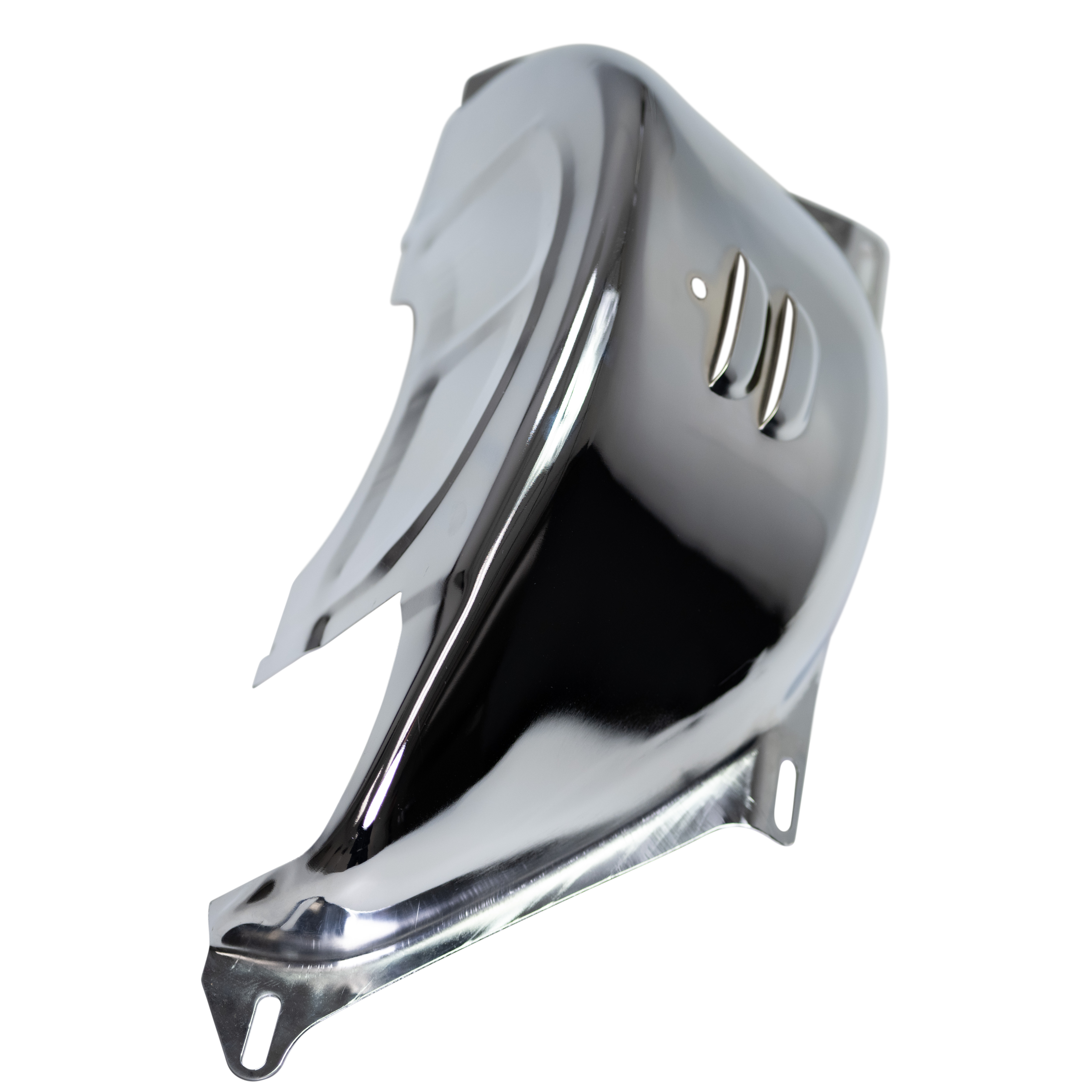 Chevy/GM TH-350/400 Chrome Steel Flexplate Cover